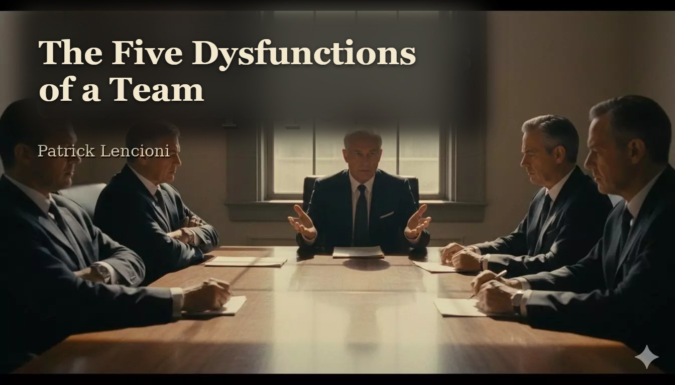Buchcover: The Five Dysfunctions of a Team, Patrick Lencioni