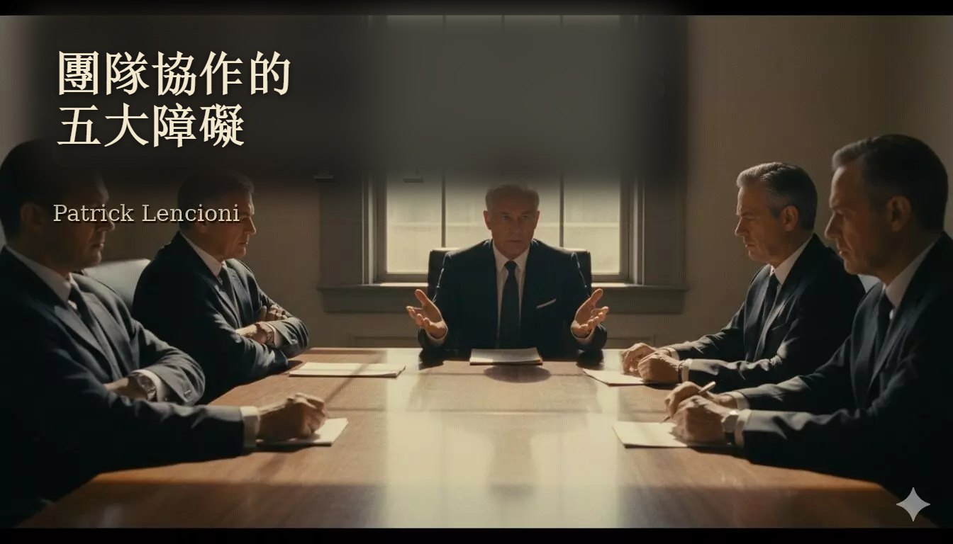 Patrick Lencioni 的《團隊協作的五大障礙》在工業中的應用