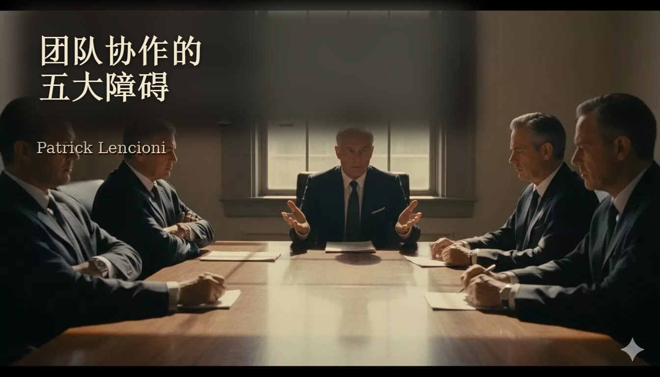 Patrick Lencioni 的《团队协作的五大障碍》在工业中的应用