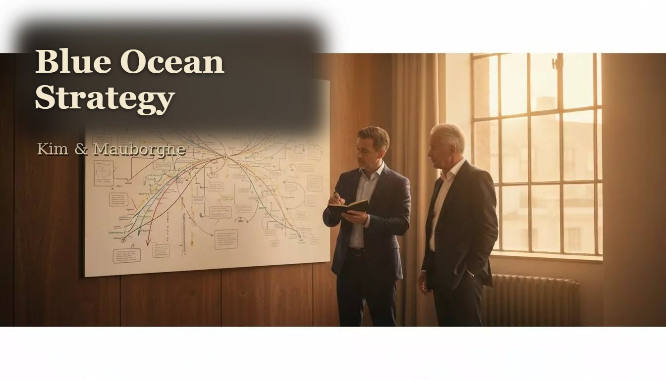 Buchcover: Blue Ocean Strategy, W. Chan Kim und Renée Mauborgne