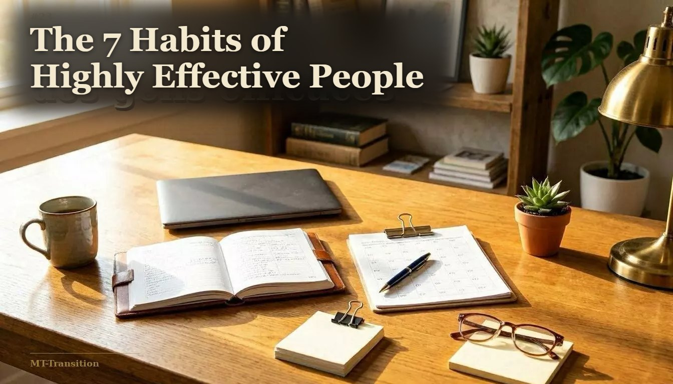 Buchcover: The 7 Habits of Highly Effective People, Stephen Covey