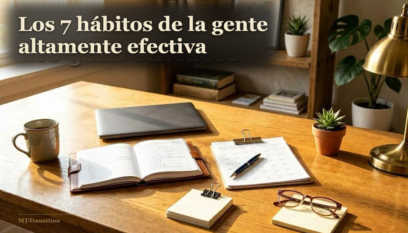 Los 7 hábitos de la gente altamente efectiva (Stephen Covey), aplicado a la industria