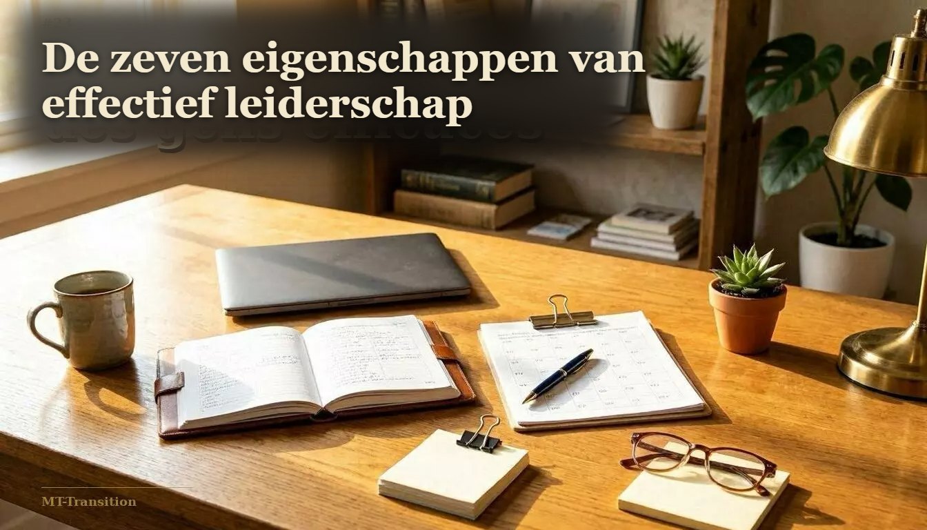 De zeven eigenschappen van effectief leiderschap - Stephen Covey, boekomslag