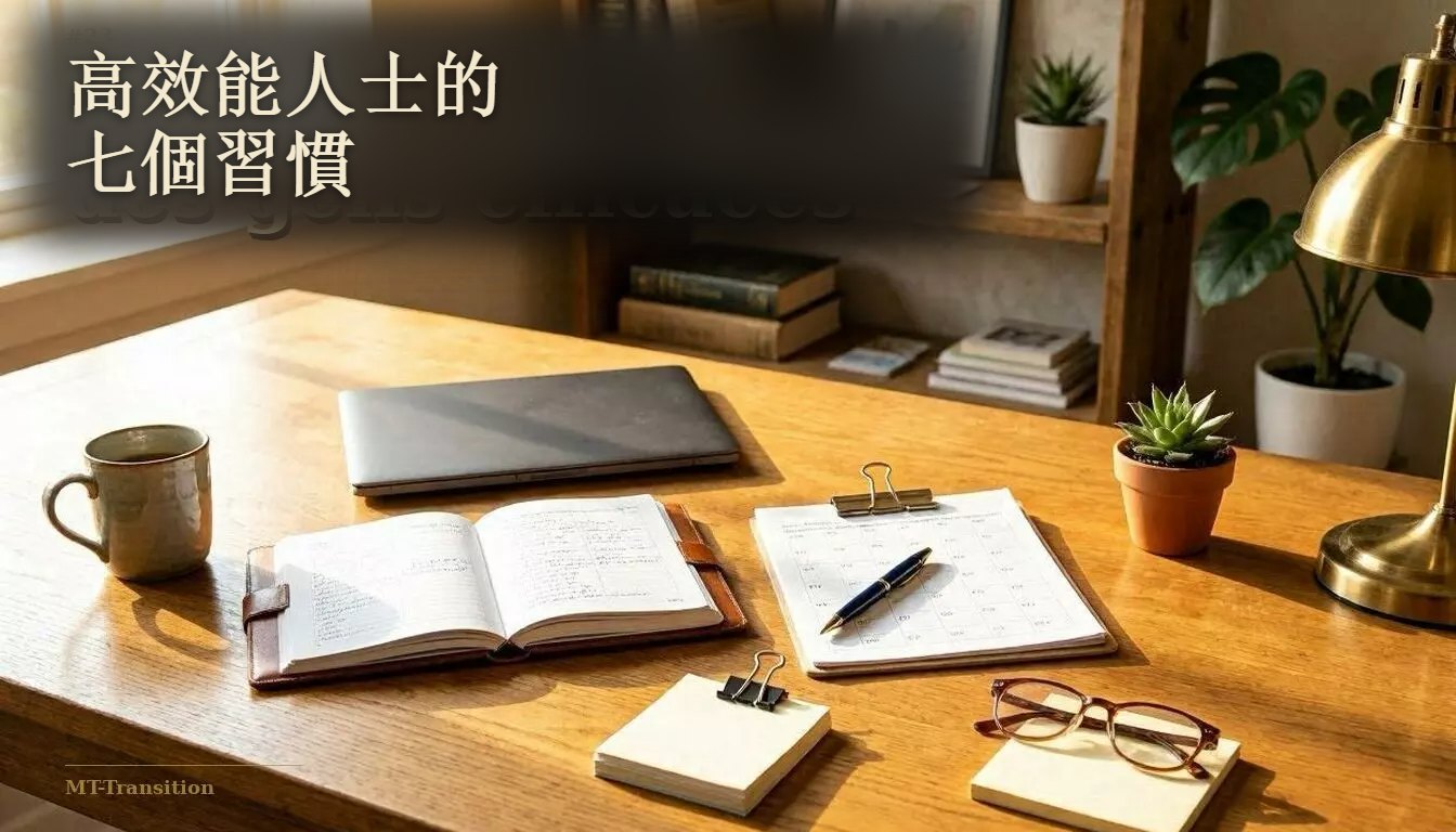 《高效能人士的七個習慣》，Stephen Covey — 工業過渡期管理