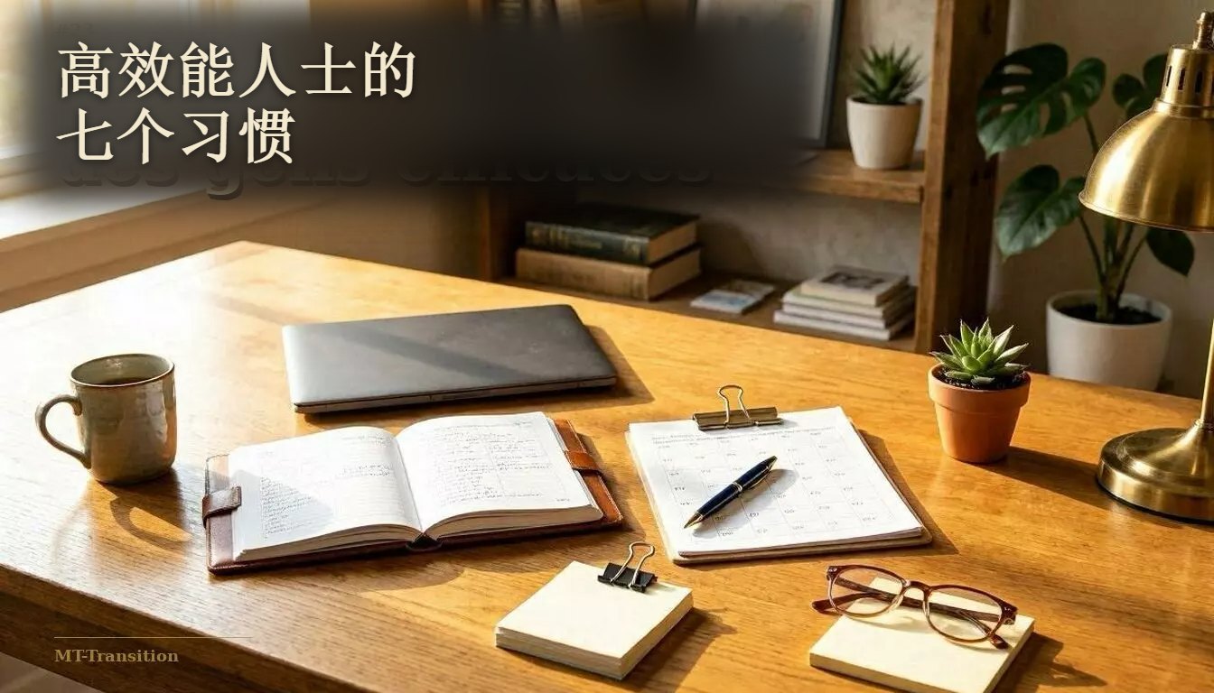 《高效能人士的七个习惯》，Stephen Covey — 工业过渡期管理