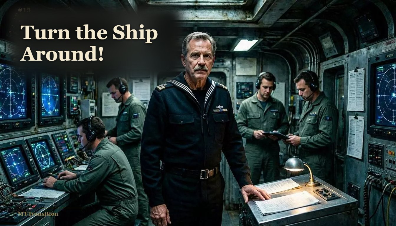 Turn the Ship Around - David Marquet, boekomslag